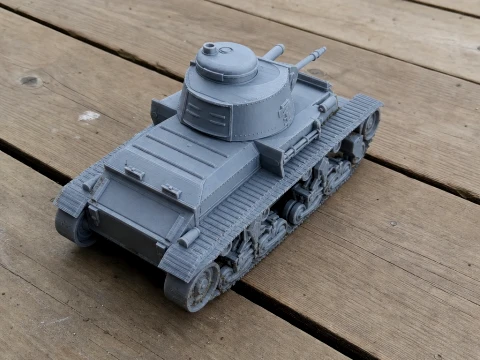 LT vz 35 tank 3D Model