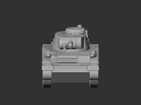 LT vz 35 tank 3D Model