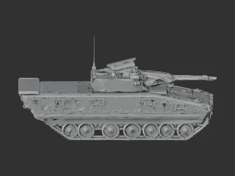 Lynx KF41 tank 3D Model