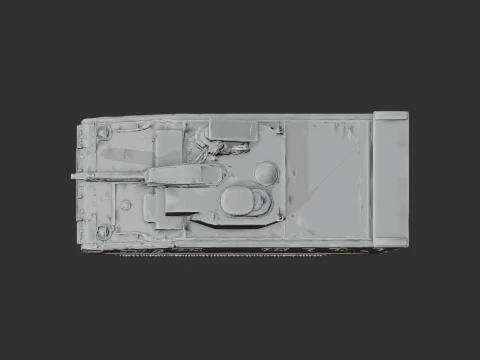 Lynx KF41 tank 3D Model
