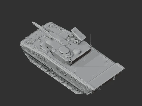 Lynx KF41 tank 3D Model
