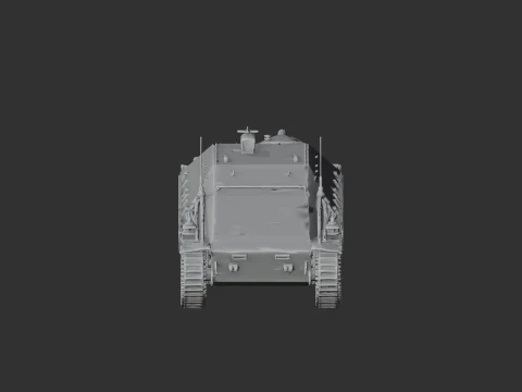 Jagdpanzer 38t tank 3D Model