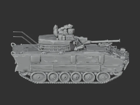 K21 Korean IFV tank 3D Model