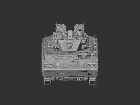 K21 Korean IFV tank 3D Model