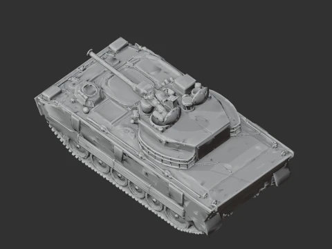 K21 Korean IFV tank 3D Model