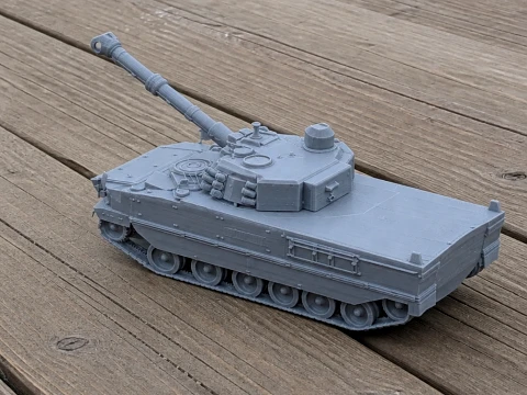 Tanque turco-indon&eacute;sio Kaplan MT Modelo 3D