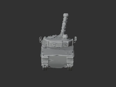Kaplan MT Turkish-Indonesian tank 3D Model