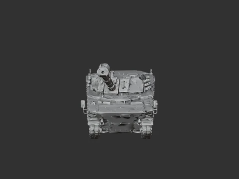 Kaplan MT Turkish-Indonesian tank 3D Model