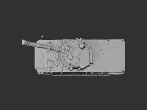 Kaplan MT Turkish-Indonesian tank 3D Model