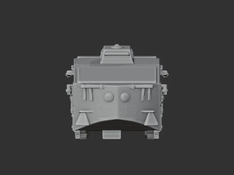 A7V WWI tank 3D Model