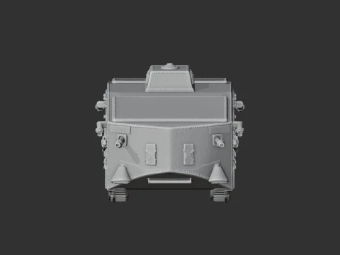 A7V WWI tank 3D Model