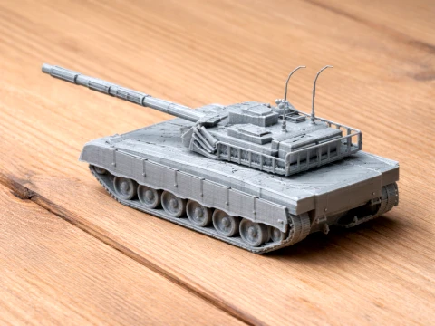 Al-Khalid tank 3D Model