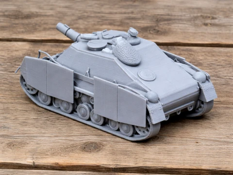 Brummbar tank 3D Model