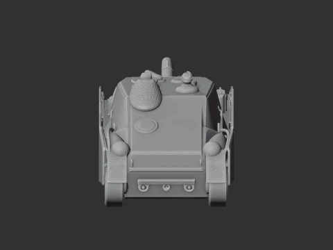Brummbar tank 3D Model