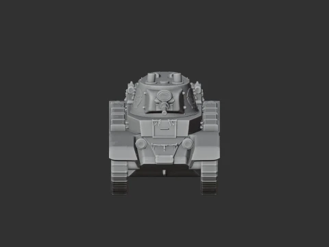 BT-7 tank 3D Model