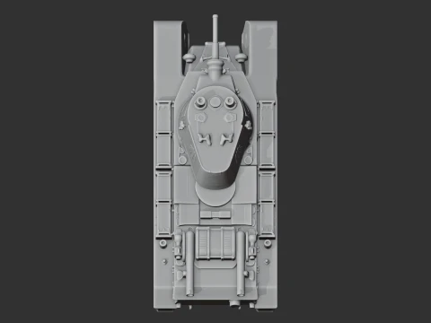 BT-7 tank 3D Model