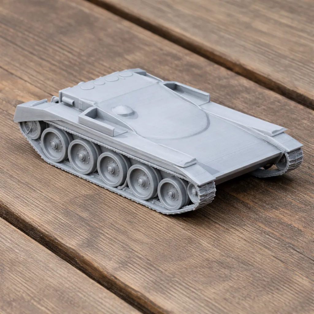Centaur tank 3D Model .c4d .max .obj .3ds .fbx .stl .blend 