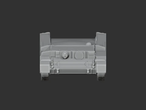 Centaur tank 3D Model