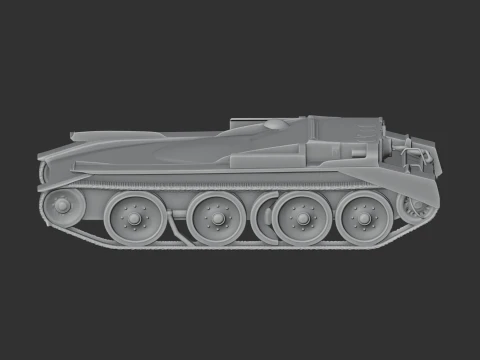 Centaur tank 3D Model