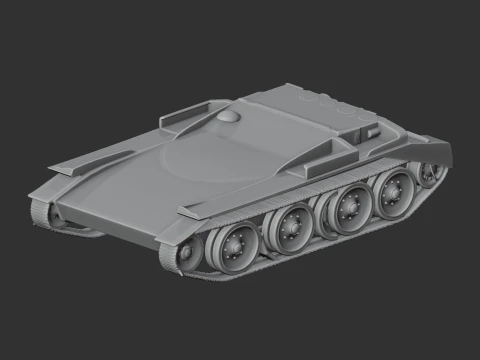 Centaur tank 3D Model