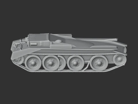 Centaur tank 3D Model