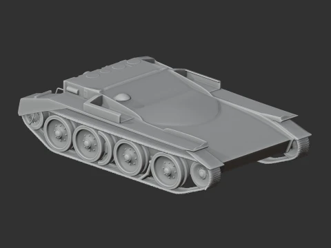 Centaur tank 3D Model