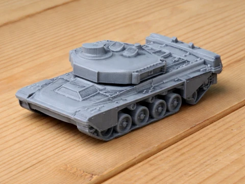 tanque retador 1 Modelo 3D