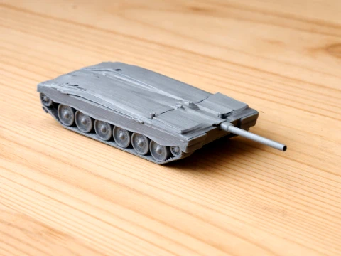 Challenger 2 Panzer 3D Modell