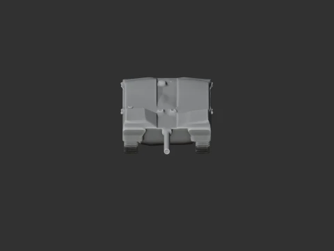 Challenger 2 tank 3D Model