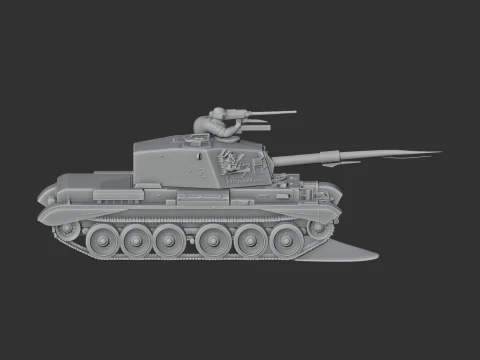 Charioteer tank 3D Model