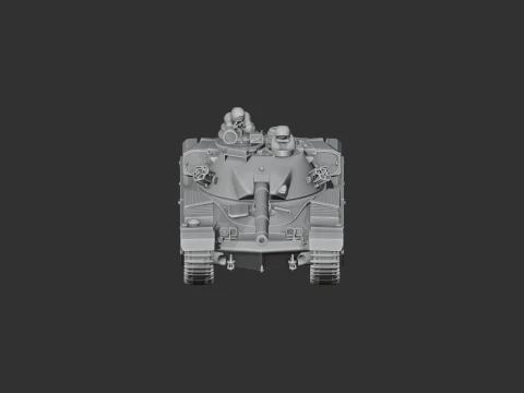 Chieftain tank 3D Model
