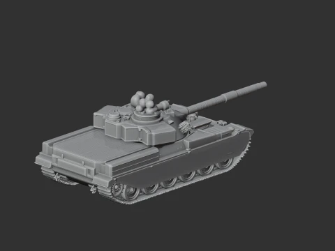 Chieftain tank 3D Model