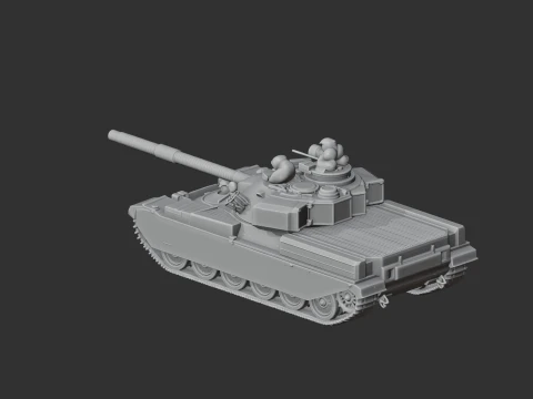 Chieftain tank 3D Model