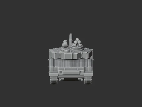 Chieftain tank 3D Model
