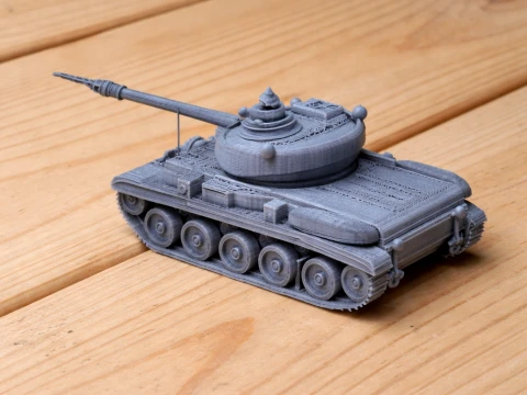 tanque cometa Modelo 3D