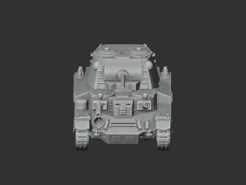 Cruiser Mk I tank 3D Model