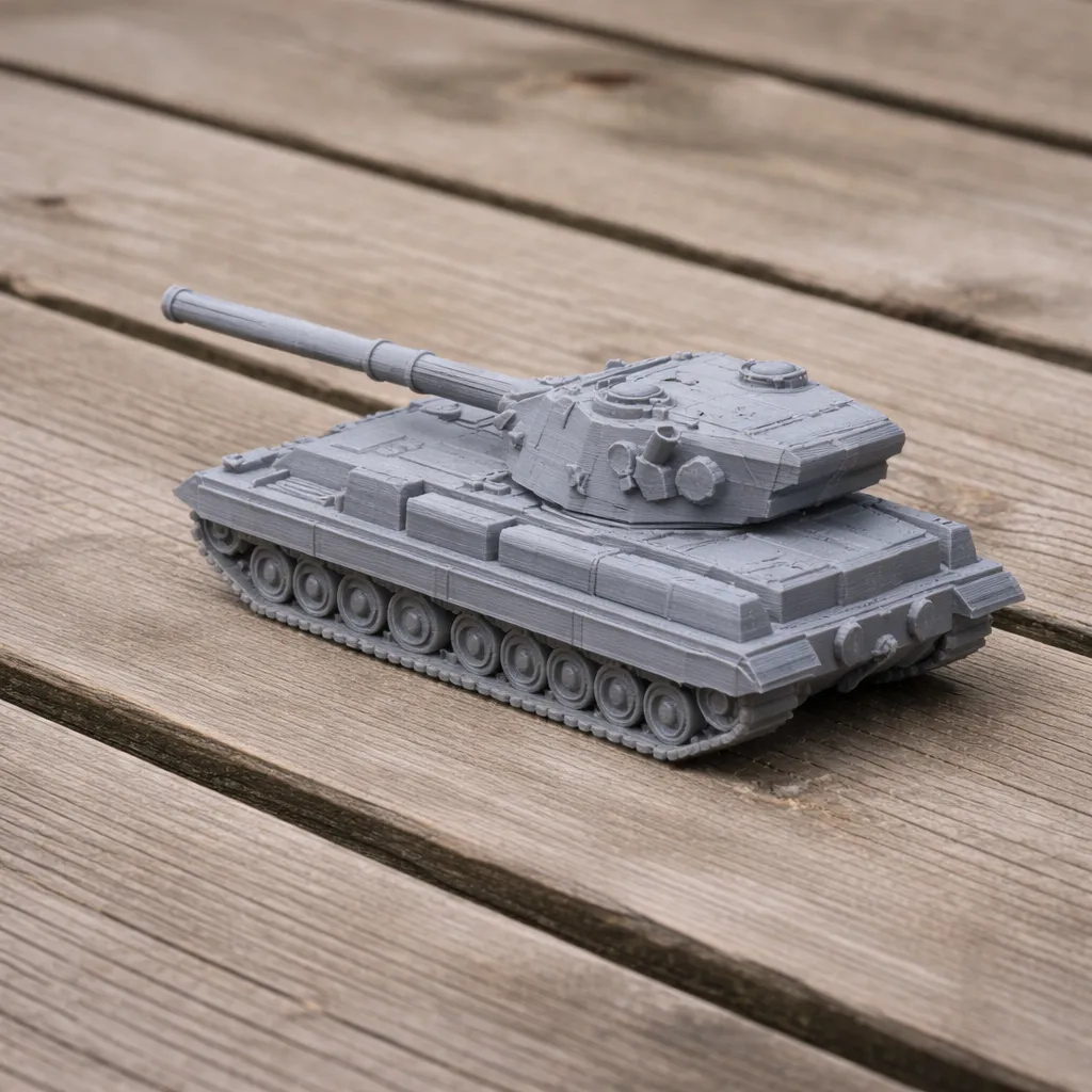 FV215b tank 3D Model .c4d .max .obj .3ds .fbx .stl .blend 