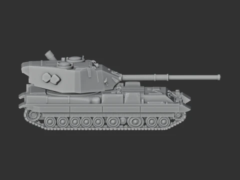 FV215b tank 3D Model