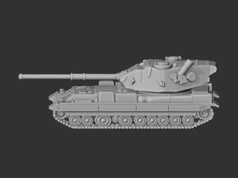 FV215b tank 3D Model