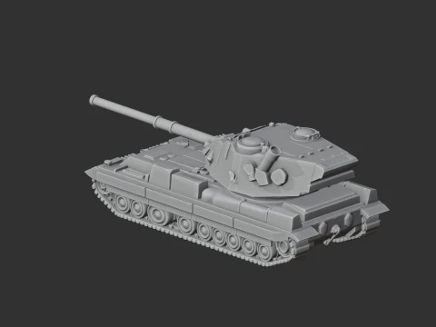 FV215b tank 3D Model
