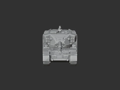 FV4202 tank 3D Model
