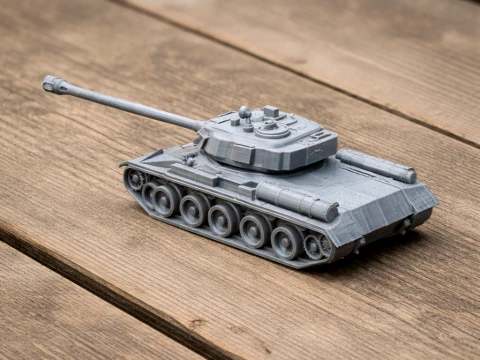 IS-1 tank 3D Model