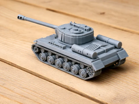 IS-2 tank 3D Model