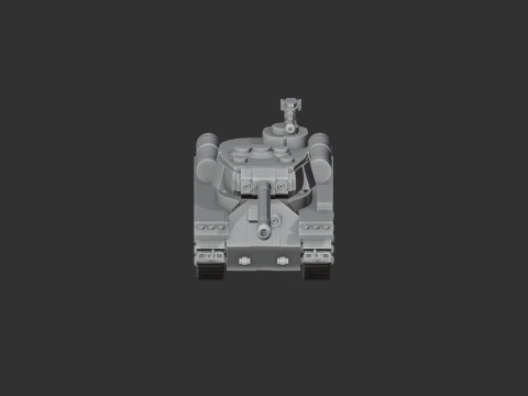 IS-2 tank 3D Model