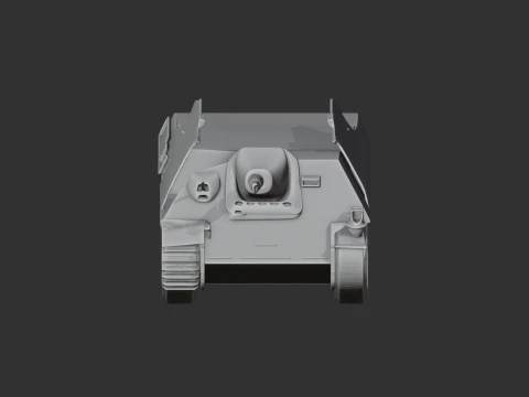 Jagdpanther tank 3D Model