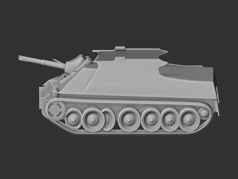 Jagdpanther tank 3D Model