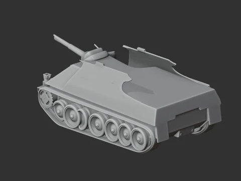 Jagdpanther tank 3D Model