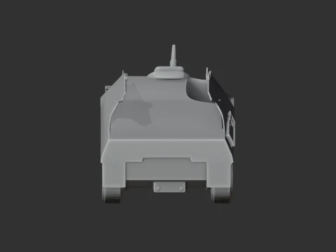 Jagdpanther tank 3D Model