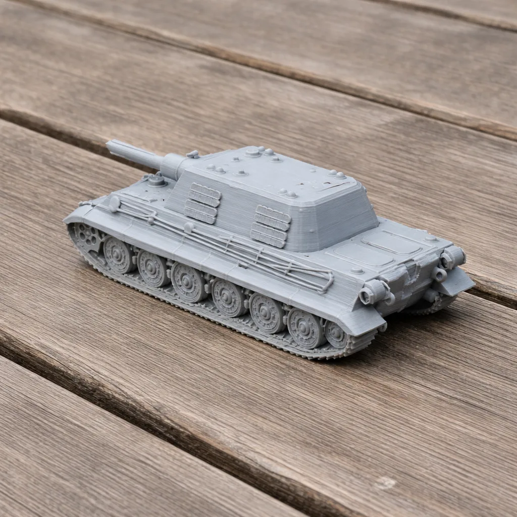 Jagdtiger tank 3D Model .c4d .max .obj .3ds .fbx .stl .blend 