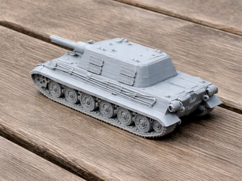 Jagdtiger tank 3D Model